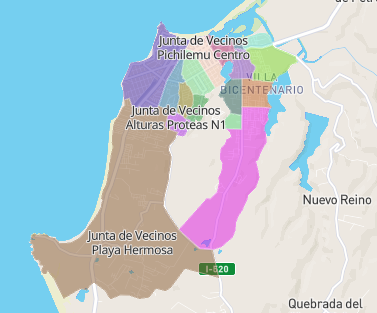 MAPA UNIDAD TERRITORIAL PLAYA HERMOSA